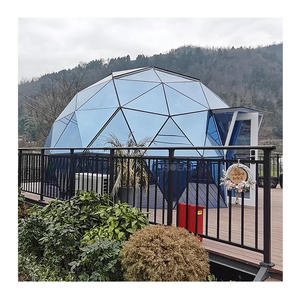 Nuevo diseño de lujo moderno extraíble 25m plexiglás cristal azul cúpula de cuatro estaciones tienda para fiestas de <span class=keywords><strong>conciertos</strong></span> eventos - Product Image 3