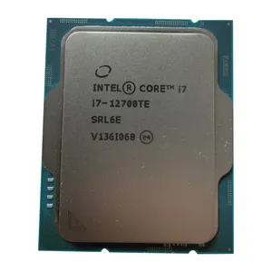 ใหม่ i7-12700TE QS QYMJ I7 CPU 12Core 20Therad รับประกัน 1 ปีสําหรับ Intel Core i7 12700TE Processador 10NM L3 = 25M 35W LGA1700