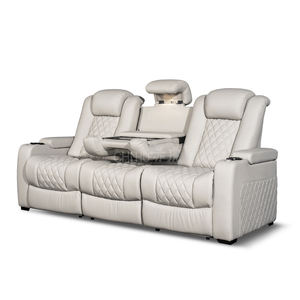 مجموعة أثاث كهربائي حديث بمقعد واحد جلد طبيعي للترفيه مانيكير مسرح فندق غرفة نوم غرفة المعيشة استخدام - Product Image 3