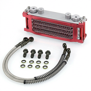 Radiatore in alluminio per moto fuoristrada, Monkey Bike, Underbone Bike, motore 50-140cc, molto venduto - Product Image 2