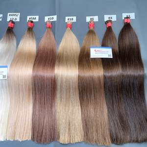 Rallonge de cheveux en vrac de très haute qualité Couleur de magasin de cheveux Qualité de luxe disponible Aucune perte de cheveux Vietnamien Prêt à expédier - Product Image 5