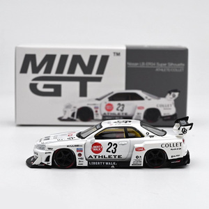 Modèle de voiture miniature professionnel Minigt Diecast 1:64 ER34 Liberty Walk <span class=keywords><strong>GTR</strong></span> 1059 en métal durable de haute qualité, modèle de voiture RC de qualité professionnelle - Product Image 3