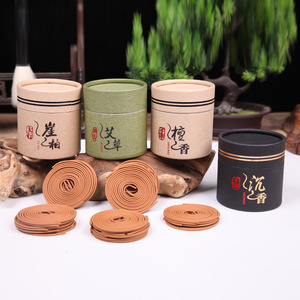 Incienso de Sándalo Coppersmith en Espiral para Ayudar a Dormir y Repeler Mosquitos, Incienso de Agarwood para Uso Doméstico, Incienso para Interiores - Product Image 1