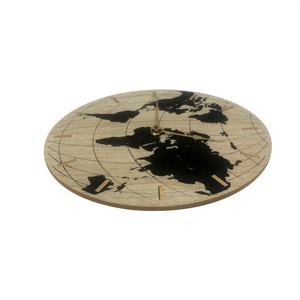Bán Buôn Đồ Cổ <span class=keywords><strong>Globe</strong></span> Bản Đồ Gỗ Tròn Treo Trang Trí Nội Thất Quà Tặng Bằng Gỗ Đồng Hồ Treo Tường - Product Image 5