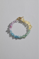 Bracelet tendance classique pour femme en pierres précieuses mélangées, certifié CE ASTM REACH, pour anniversaire, bijoux de mode, matériau naturel