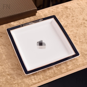 Hot Selling B-series Ceramic Bone China Fruit <b>Plate</b> Dining <b>Plate</b> <b>square</b> <b>Plate</b> - Product Image 3