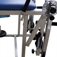Chaise d'entraînement des quadriceps, traction de l'articulation du genou, chaise d'entraînement actif-passif pour l'entraînement et la thérapie des jambes et des membres inférieurs