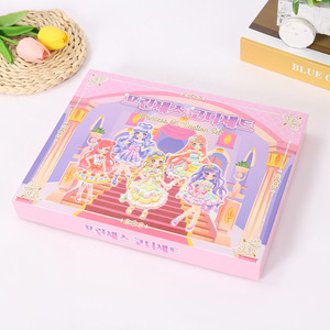 Scatole Personalizzate per Giocattoli di Nicchia, Scatola Regalo Riciclabile a Forma di Uovo, con Goffratura, Laminazione Opaca, Copertina Rosa con Cartone Animato Carino - Product Image 2