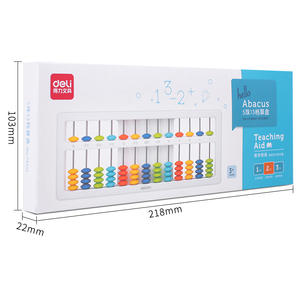 Deli 74321, suministros escolares de mostrador para niños de alta calidad, <span class=keywords><strong>material</strong></span> didáctico de suma y resta, artefacto aritmético - Product Image 1