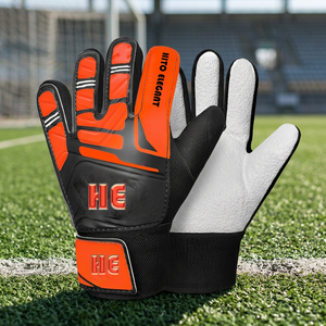 Gants de gardien de but de taille personnalisée gants de gardien de but de football de haute qualité protecteur professionnel de football gants de capture couleur unie - Product Image 3