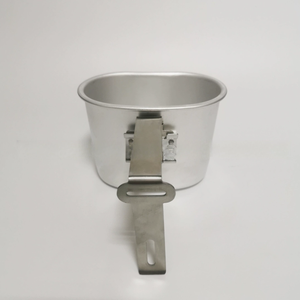 Bouilloire portable en acier inoxydable HKSF pour étudiants, mini-tasses et récipients avec poignées pliables pour les activités de plein air. - Product Image 6