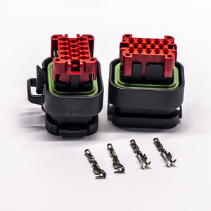 Tự động ô tô kết nối điện 14 pin không thấm nước 14 AWG 20A amp dây nóng-tự động nam và ổ cắm dây nhựa - Product Image 2