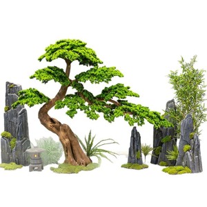 <span class=keywords><strong>ต้น</strong></span>สน<span class=keywords><strong>บอน</strong></span>ไซประดิษฐ์สำหรับตกแต่งในร่ม<span class=keywords><strong>ต้น</strong></span>สน<span class=keywords><strong>สี</strong></span>เขียว - Product Image 4