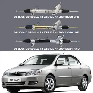 Scatola del cambio dei ricambi auto scatola del servosterzo per toyota corolla ae92 ae95/ae100/ zze122/nze121/nze140/axio RHD o LHD