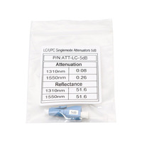 Atténuateur de fibre optique monomode fixe LC APC mâle-femelle 1-30 dB FTTH DYS 1310/1550 nm, répétabilité 1000 fois
