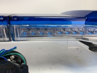 Barra de luz Led azul de tamaño completo Golddeer de 47 pulgadas con altavoz de sirena y controlador