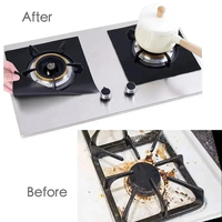 Couvre-brûleur de cuisinière à gaz, protection réutilisable, revêtement antiadhésif pour la cuisson