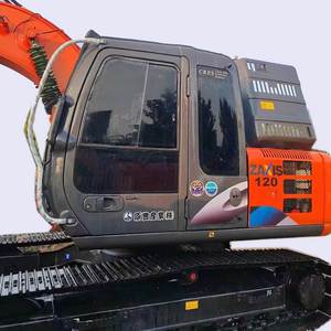 Mini-excavatrice d'occasion Hitachi ZX120-6 en gros avec pompe hydraulique, moteur et boîte de vitesses Hitachi - Stock d'occasion en vente aux enchères - Product Image 1