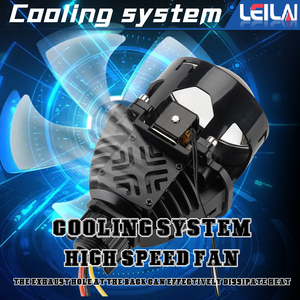 <span class=keywords><strong>2.5</strong></span> inch ba màu bi <span class=keywords><strong>led</strong></span> chiếu đèn pha ống kính xe Đèn pha Sương Mù Ánh Sáng - Product Image 6