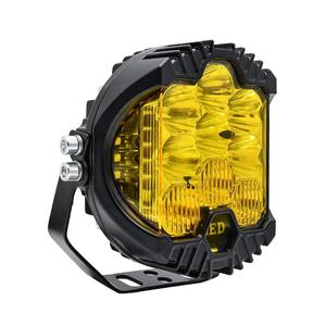 Vòng <span class=keywords><strong>LED</strong></span> ánh sáng làm việc 5/7/9inch <span class=keywords><strong>Led</strong></span> Xe tải ánh sáng 90 Wát kép màu vàng/trắng đèn cho Jeep pontente Faro <span class=keywords><strong>LED</strong></span> Redondo - Product Image 4