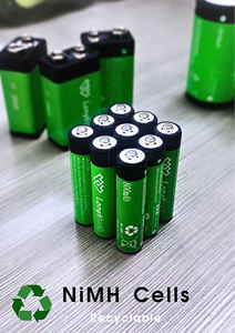 Longtech aaaa 300mah 1.2v הידריד מתכת ניקל (n-<span class=keywords><strong>mh</strong></span>) סוללות נטענות עם מעל חיי מחזור 500 - Product Image 2