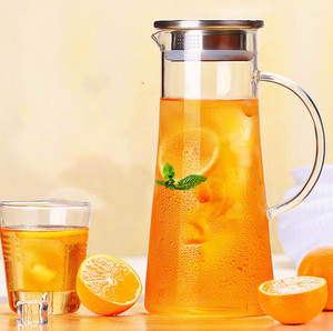 Jarra de Vidrio de 1.5 Litros (50 oz) con Tapa - Product Image 6