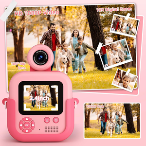 M8 Kids Instant Print <b>Camera</b> 48MP 1080P HD Video Selfie Toy <b>Camera</b> Support 32GB Card Inkless Paper <b>Printing</b> Gift for Age 3-12 - Product Image 5
