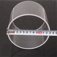 Tube en verre borosilicate résistant à la chaleur pour application d'éclairage, tuyau de chaudière à vapeur haute pression