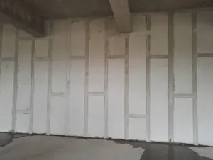 Machine de construction finition murs machine à dalles à âme creuse préfabriquée panneau de mur en béton léger