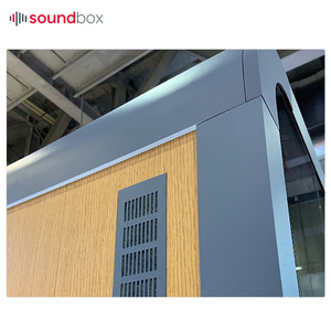 Cabine téléphonique facile à installer, bureau intérieur, insonorisation, cabine d'appel, réduction du bruit, confidentialité, insonorisation, grandes cabines - Product Image 3