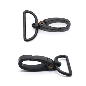Plastic Swivel Hook 26mm Bag Hanging Rotating <b>Clip</b> For Mobile Phone Luggage Webbing - Product Image 1