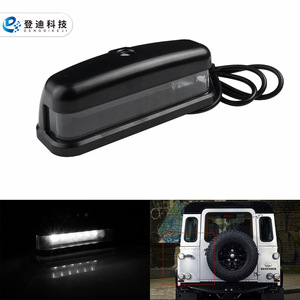 Luz Led para matrícula de Land Rover Freelander LR3 4 12V, blanca, 6000Lm, carcasa transparente, PZ050 - Product Image 2