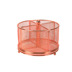 Fournitures <span class=keywords><strong>de</strong></span> <span class=keywords><strong>bureau</strong></span> porte-stylo rotatif creux en or <span class=keywords><strong>rose</strong></span> pour <span class=keywords><strong>bureau</strong></span> boîte <span class=keywords><strong>de</strong></span> rangement <span class=keywords><strong>de</strong></span> stylo en métal personnalisée porte-crayon <span class=keywords><strong>de</strong></span> rangement <span class=keywords><strong>de</strong></span> <span class=keywords><strong>bureau</strong></span> - Product Image 1