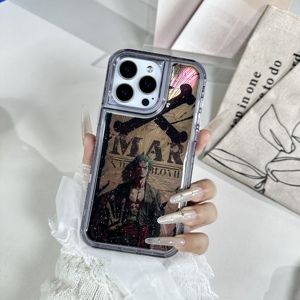 เคสโทรศัพท์ลายอนิเมะอีพ็อกซี่ภาพอนิเมะ IMD สำหรับผู้ชายสามชั้นสำหรับ OPPO realme C71 4G realme C85 4G ค้นหา X9 - Product Image 3