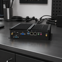Mini PC industriel sans ventilateur Intel N100 d'occasion, DC 12V, Intel I226-V 2.5GbE LAN, M.2 2280 NVME SATA3.0