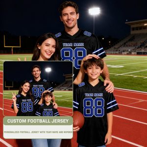 Maglie da <span class=keywords><strong>Calcio</strong></span> Personalizzate con Nome e Numero della Squadra, Uniformi Personalizzabili per Uomini, Donne e Adulti - Product Image 5