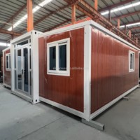 Maisons modulaires Maisons mobiles préfabriquées de luxe Maison 3 chambres Australie Maison préfabriquée Maison de villégiature Bureau Pod Casa