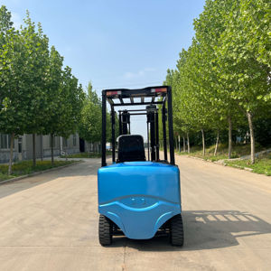Équipement de remise de matériaux Chariot élévateur électrique 2t Bon <span class=keywords><strong>prix</strong></span> Chariot élévateur à fourche à conteneur à batterie plomb-acide 4x4 tout <span class=keywords><strong>Terain</strong></span> - Product Image 3