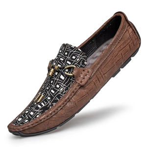 Chaussures habillées pour hommes en cuir véritable britannique de haute qualité, design de luxe pour affaires, à lacets, motif fait main, très vendues - Product Image 5