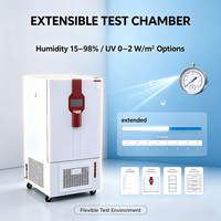 Cámara de Prueba Ambiental Programable de Temperatura y Humedad de 250L con Pantalla Táctil y Luz UV (Personalizable)