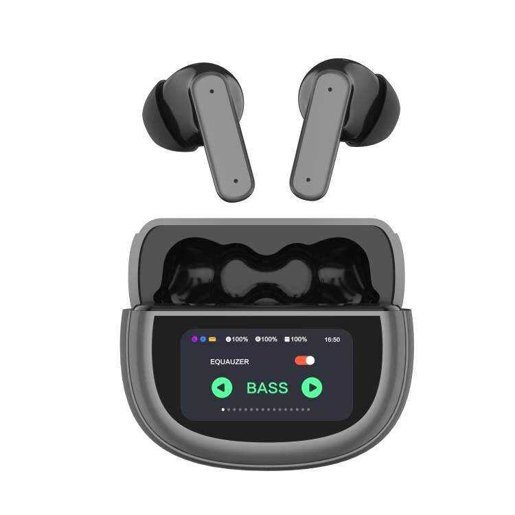 Ui Display Tws Earbuds Touch Screen Wireless Earbuds Wireless Earphone ...