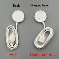 Chargeur de montre intelligente sans fil, câble de charge micro-USB pour montre intelligente avec gaine en PVC, 2 broches, 4 broches, chargeur magnétique USB pour montre intelligente