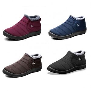 New Snow Boots Waterproof Winter Footwear Plus Size 47 Non-Slip Unisex Ankle Winter Boots - Product Image 6