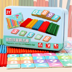 Juguetes Educativos <span class=keywords><strong>de</strong></span> Madera para Niños, Palitos <span class=keywords><strong>de</strong></span> Contar Matemáticos, Juguetes <span class=keywords><strong>de</strong></span> Enseñanza <span class=keywords><strong>de</strong></span> Aritmética para Estudiantes <span class=keywords><strong>de</strong></span> <span class=keywords><strong>Primaria</strong></span> - Product Image 4