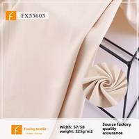Tissu d'habillement en mélange extensible tissé, 64% polyester, 34% rayonne, 2% élasthanne, résistant aux plis et respirant, pour costumes (vente en gros)