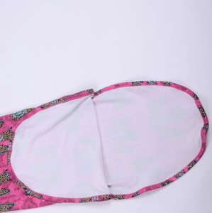 Al por mayor, Bata de bebé recién nacido de 230g, con estampado por sublimación de vaca, puños plegables, tipo pelele, de manga larga, de Spandex y Algodón Orgánico - Product Image 6