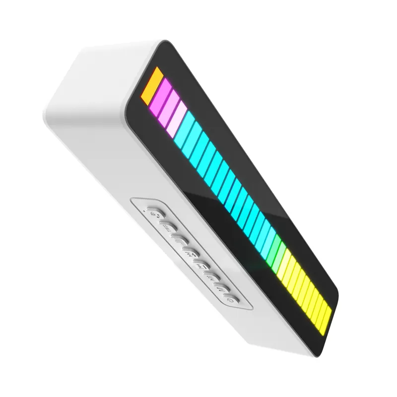 크리 에이 티브 M8 무선 스피커 tws 분위기 리듬 라이트 RGB 듀얼 스피커 서브 우퍼 스피커