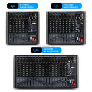 Clavax CLMC-Q16 Atacado 16 Canal Mixing Áudio Console Music Sound <span class=keywords><strong>Mixer</strong></span> Sistema com 99 DSP Uma Aux USB BT MP3 EQ Funtion - Product Image 6
