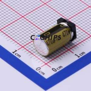 Condensador Electrolítico de Aluminio SMD VKMC1201A471MV, D6.3xL12mm 470uF 20% 10V 545mA-100kHz - Product Image 1