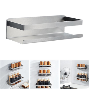 Étagère de Douche Auto-Adhésive en Acier Inoxydable 304, Support de Shampoing pour Salle de Bain - Product Image 4